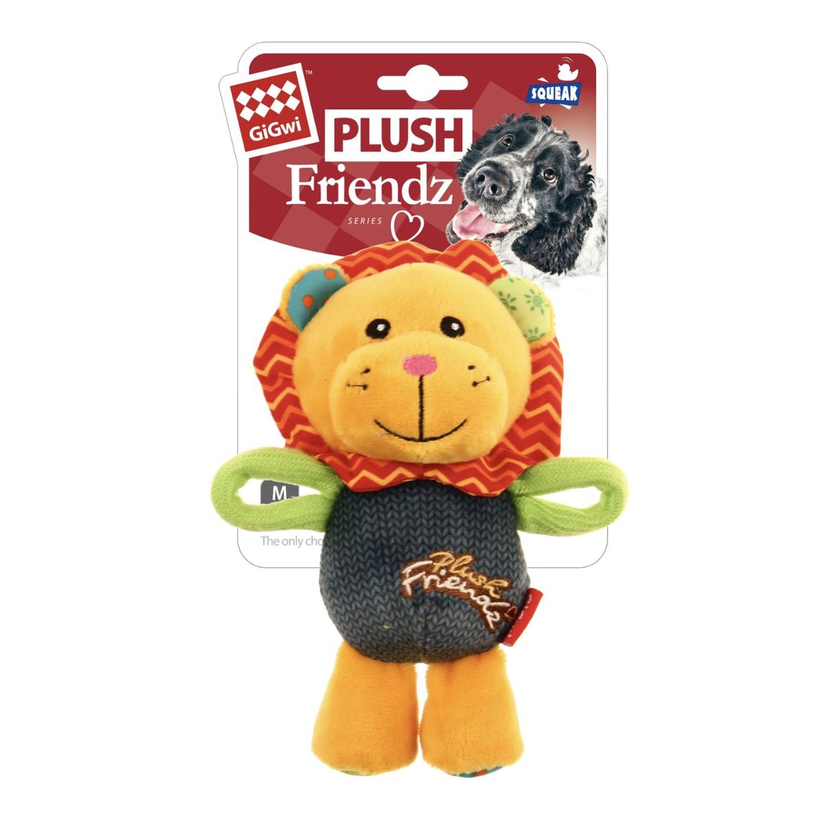 GIGWI - Peluche Gigwi León Para Perros Con Sonido