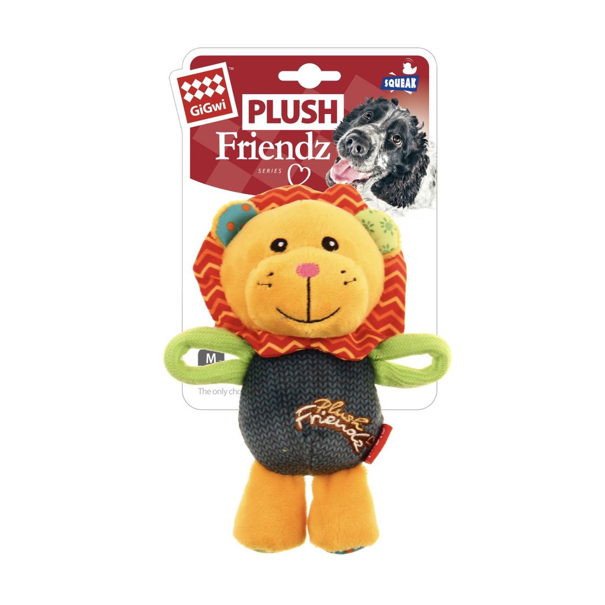 GIGWI - Peluche Gigwi León Para Perros Con Sonido