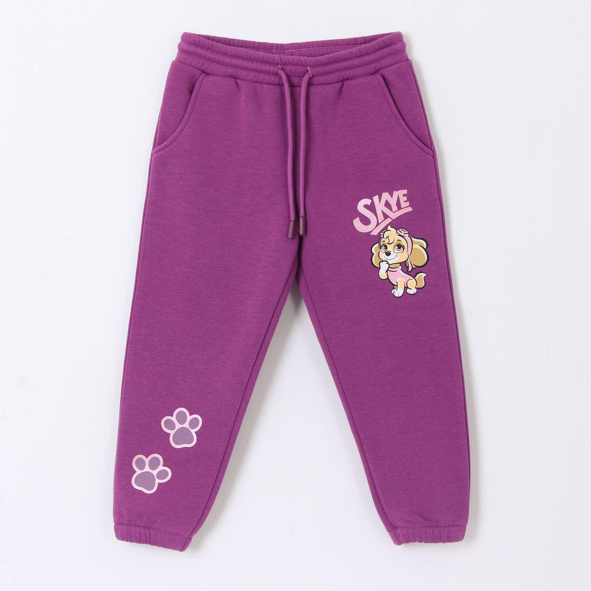 PAW PATROL - Pantalón de Buzo Niña Skye Morado Paw Patrol