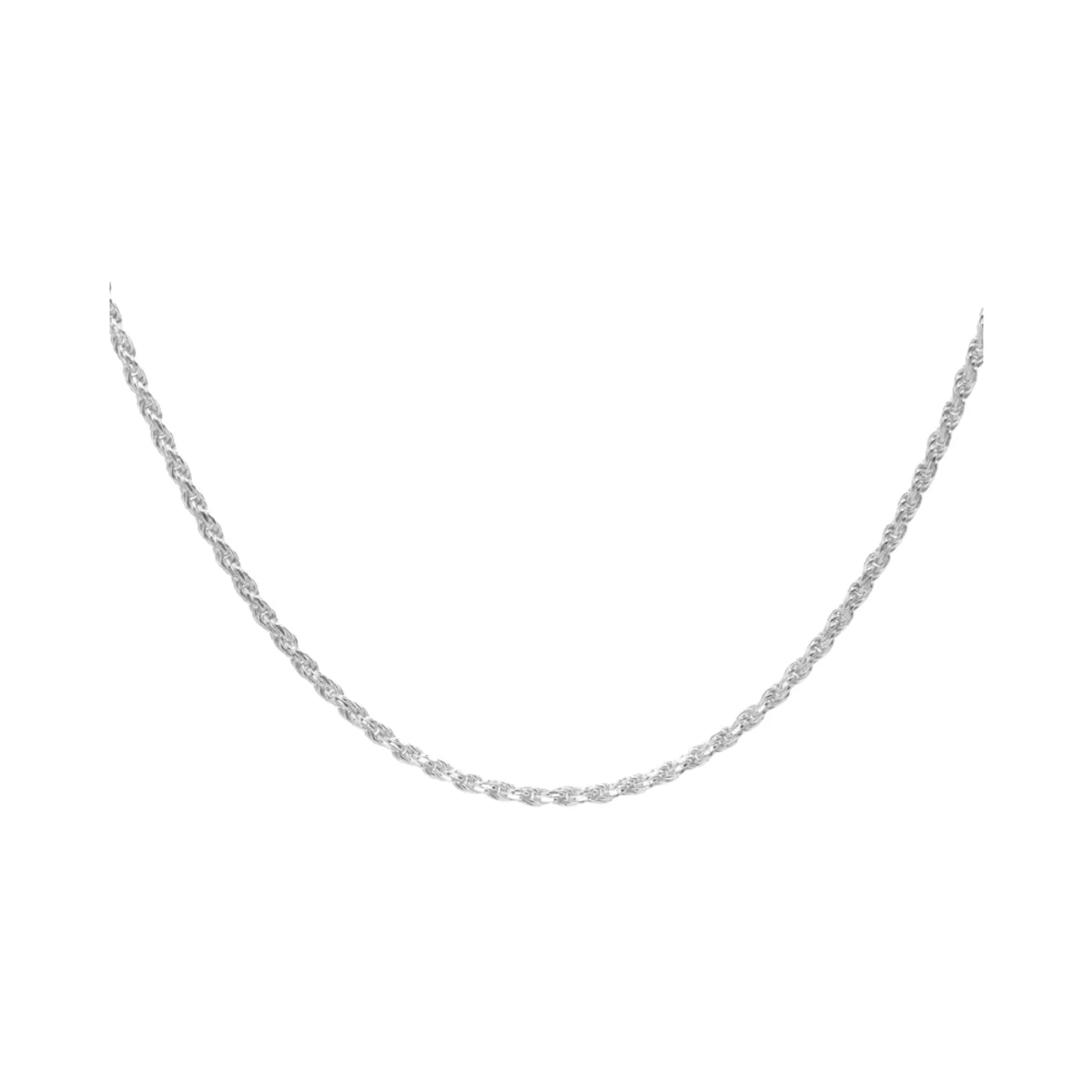 GENERICO - Cadena de Plata 925 Tourbillon 1.2 mm 70 cm