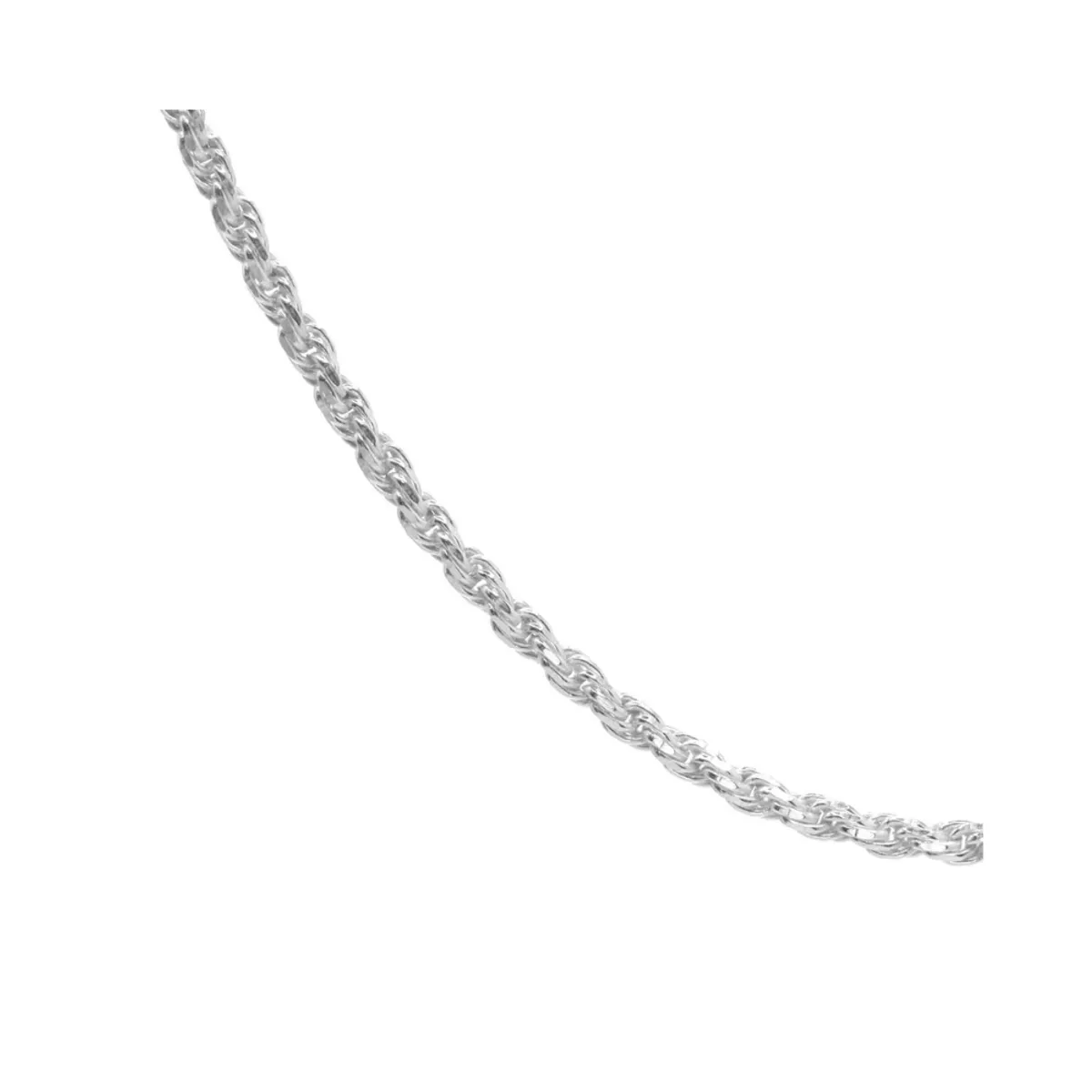 GENERICO - Cadena de Plata 925 Tourbillon 1.2 mm 70 cm
