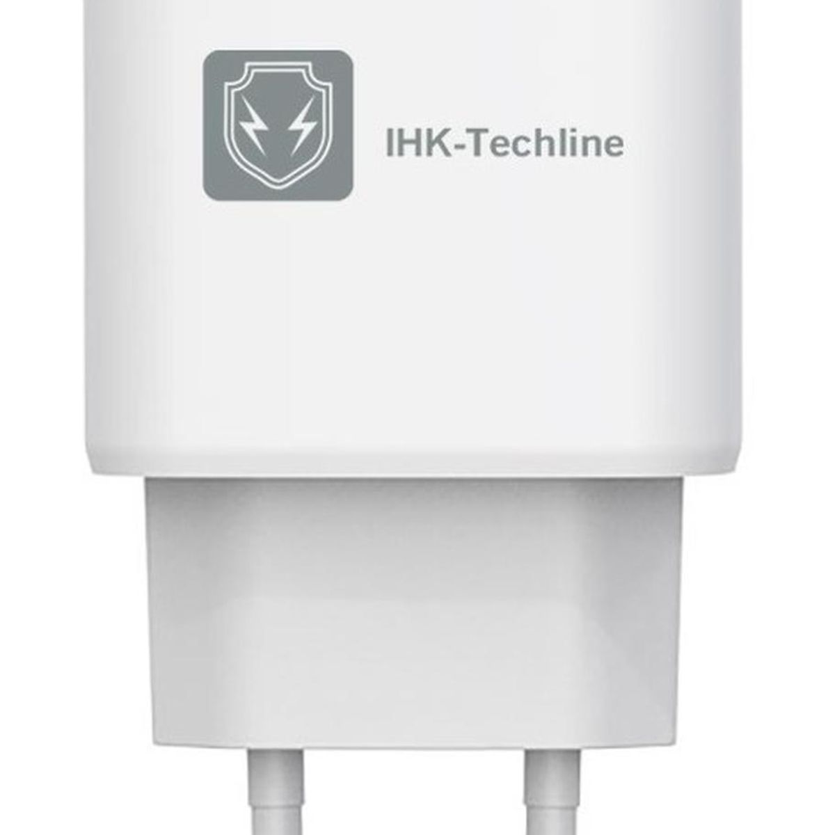 IHK TECHLINE - Cargador 25w Carga Rápida Certificado SEC y Cable CaL Iphone