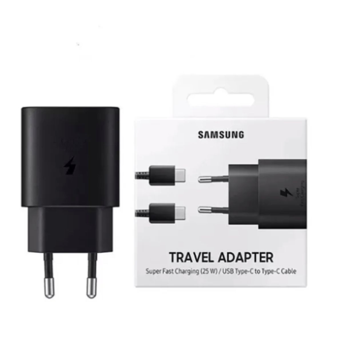 SAMSUNG - CARGADOR COMPLETO C A C 25W PARA SAMSUNG
