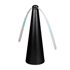 GENERICO - Ventilador Asado Espanta Moscas Repelente Bichos Negro