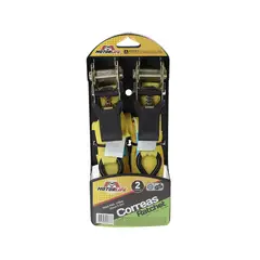 MOTORLIFE - Eslinga Correa Ratchet 2 Correas 5 Mt