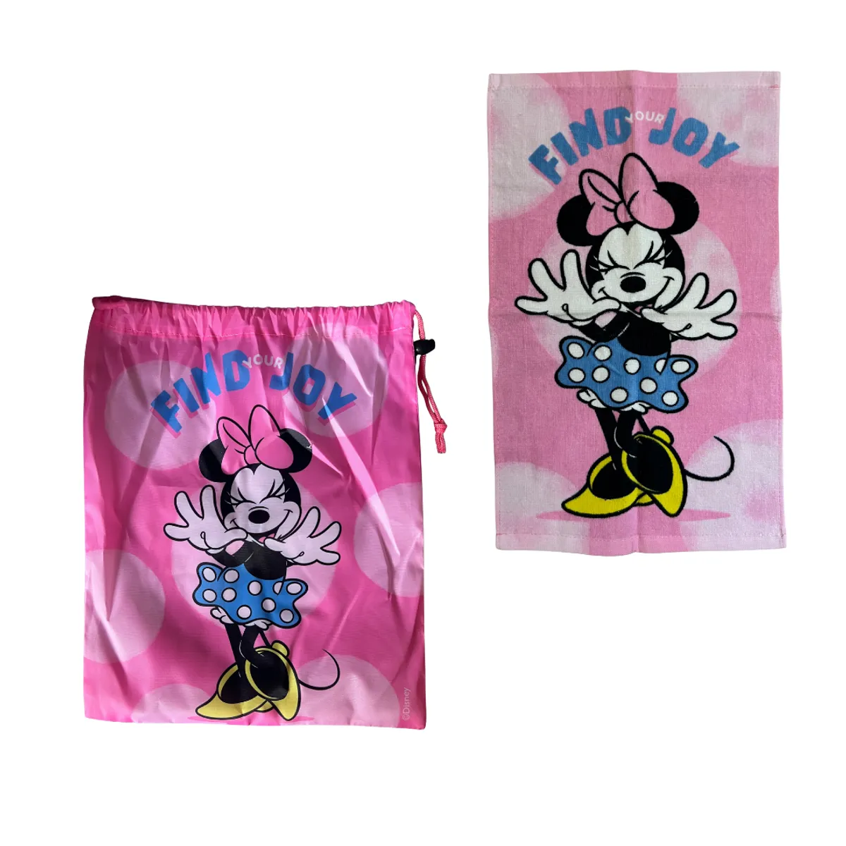 GENERICO - Set De Aseo Personal Escolar 2 Pzas Rosa Claro