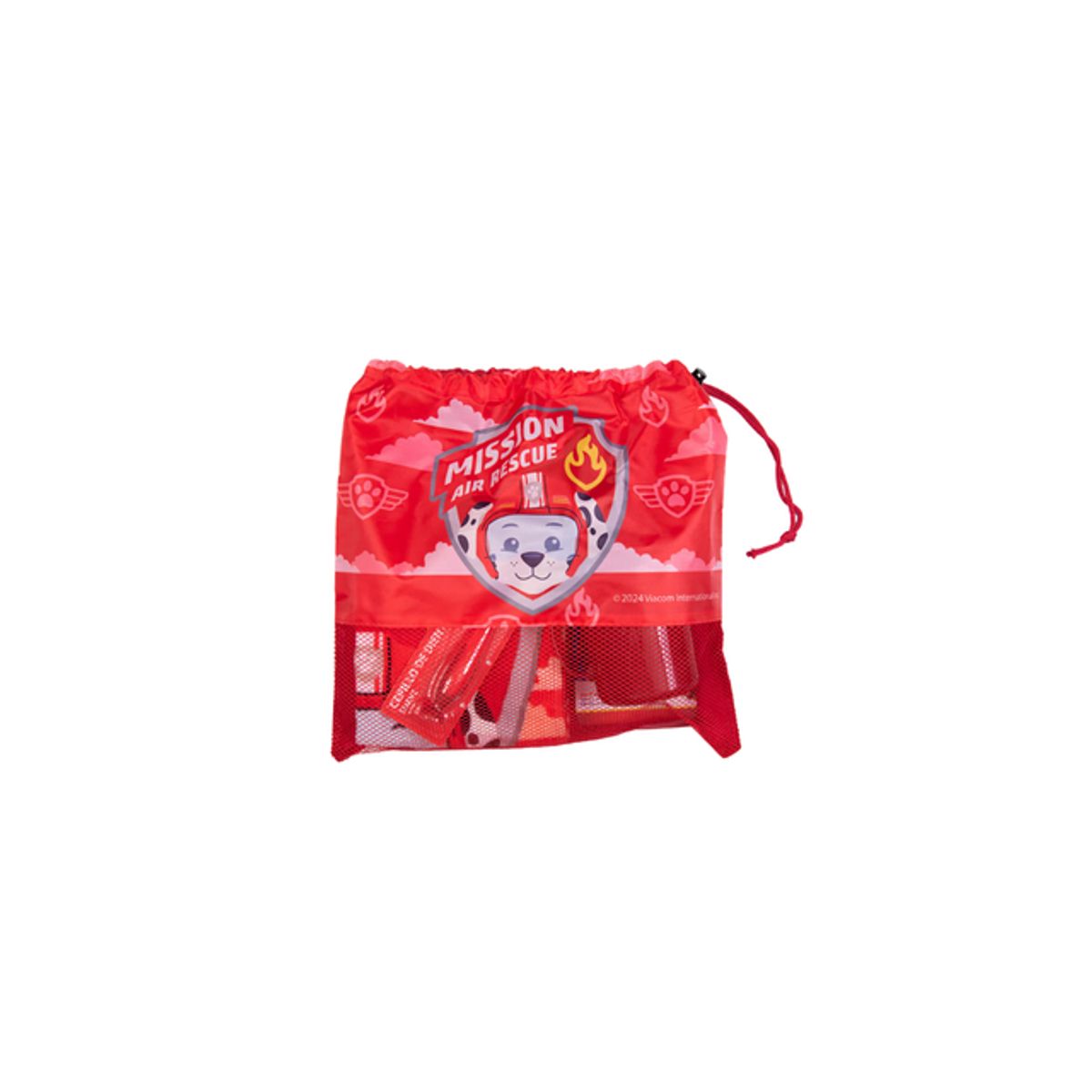 GENERICO - Set Asea Personal Bucal De Niño 4 Pzas Rojo-Blanco