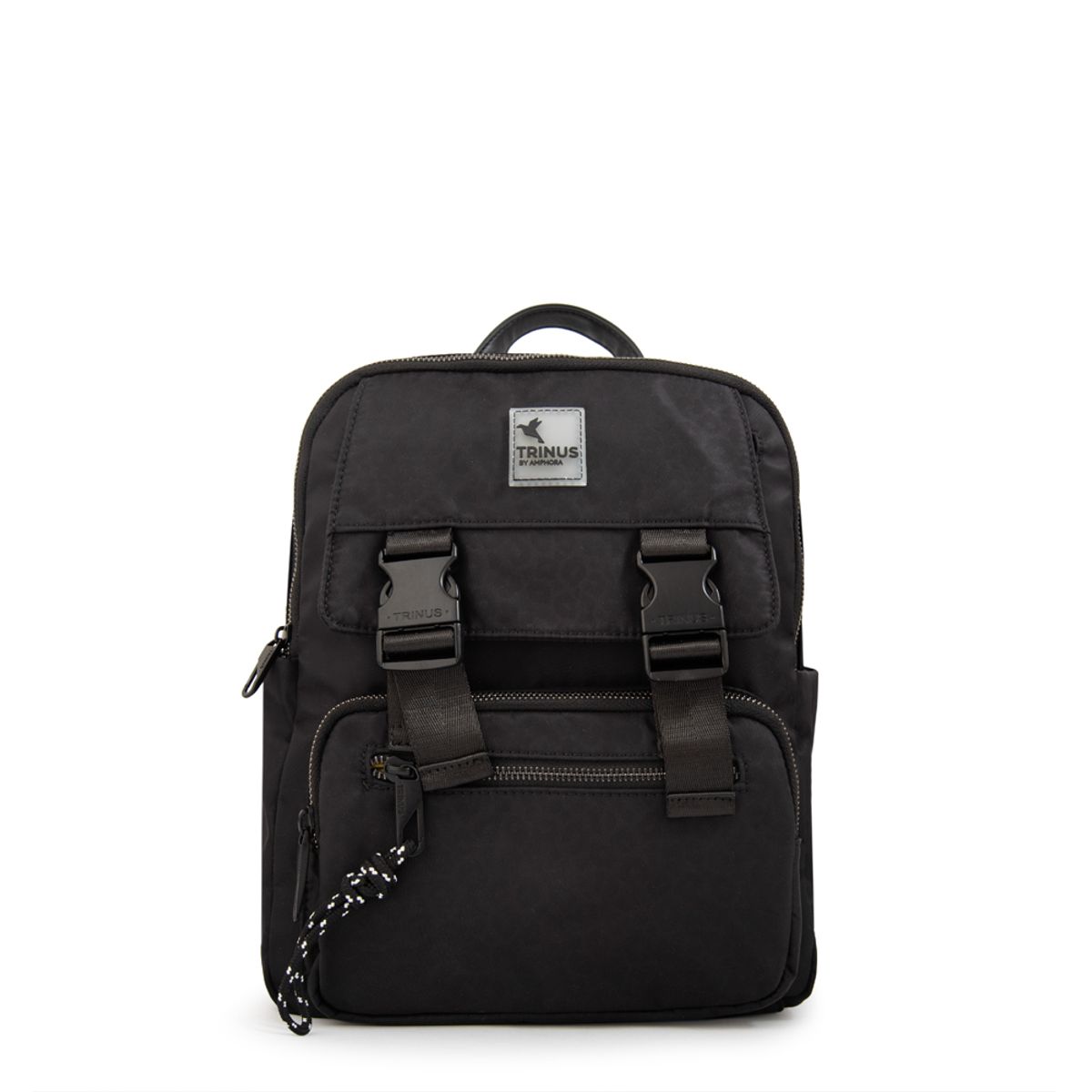 TRINUS - Mochila college mediana negro