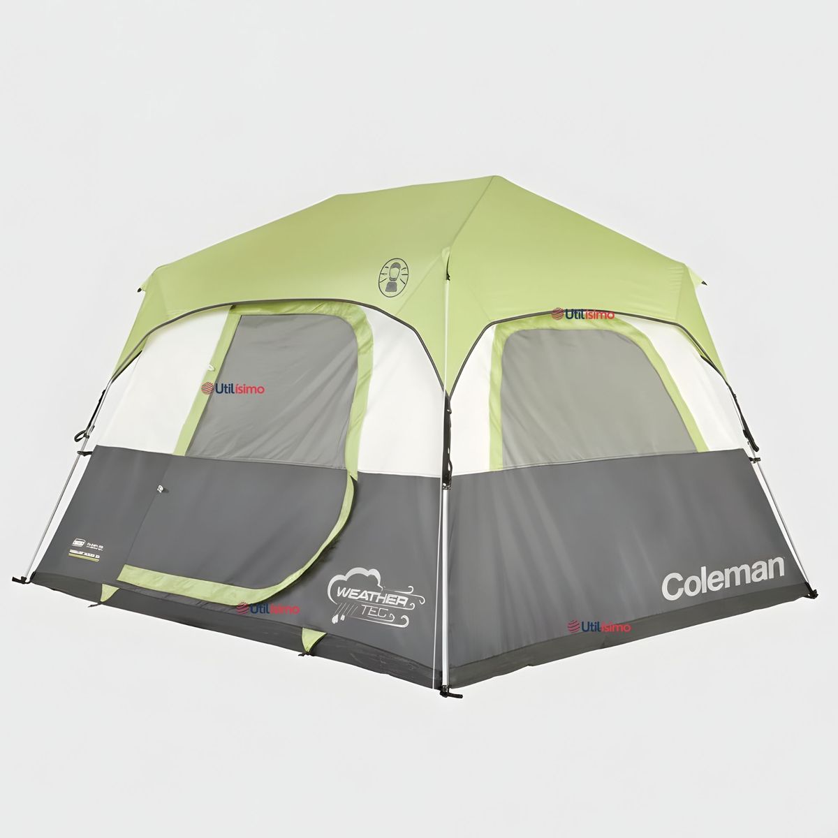 COLEMAN - Carpa Coleman Instant Signature con cubretecho 6 Personas Camping
