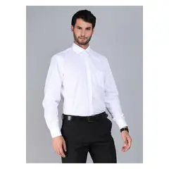 ARROW - Camisa Formal Texturada Tailored Fit Blanco