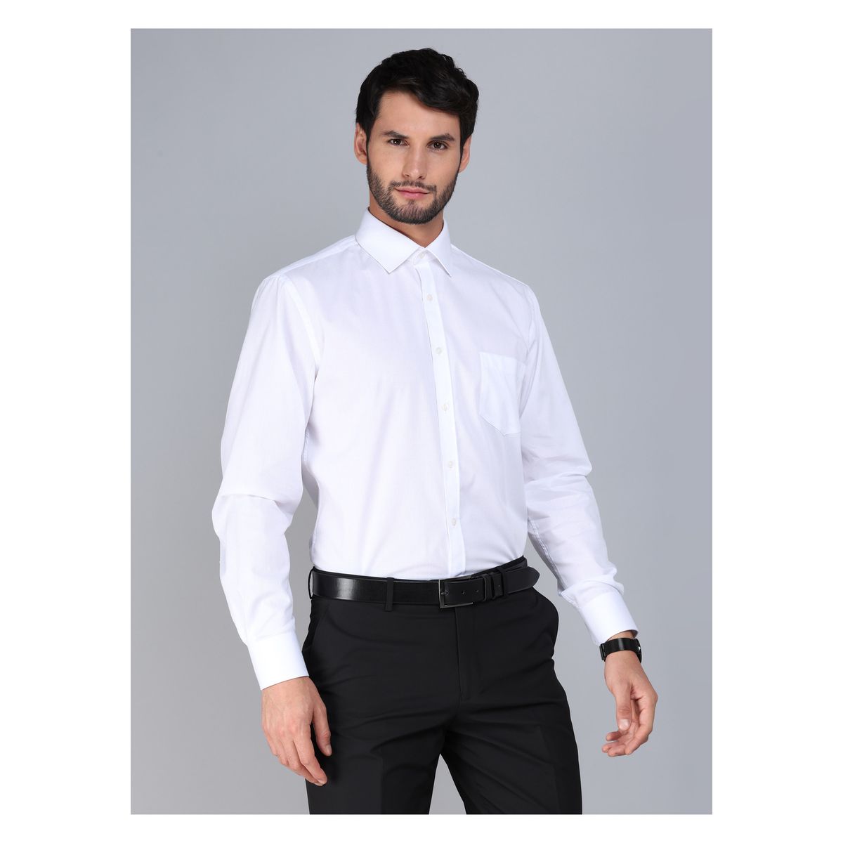 ARROW - Camisa Formal Texturada Tailored Fit Blanco Arrow ARROW