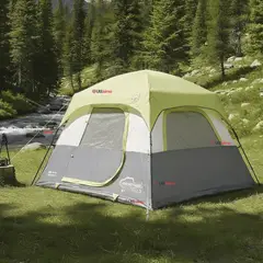 COLEMAN - Carpa Instant Signature con cubretecho 6 Personas Camping