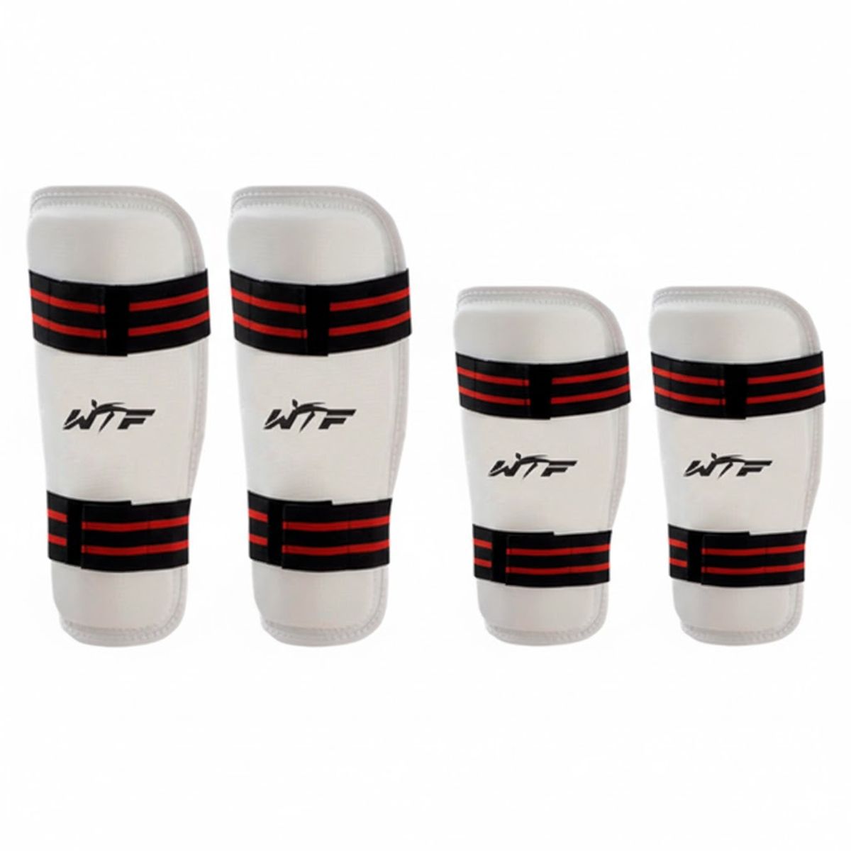 IMPOPLANET - SET 4 PROTECCIONES TAEKWONDO WTF TALLA XL CANILLERAS Y ANTEBRACERAS
