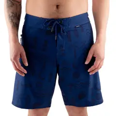 HANG LOOSE - Traje De Baño Hombre Elements Azul
