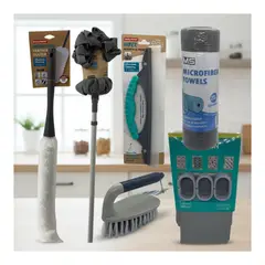 EKOL TACTICA MILITAR - Set De 6 Piezas De Limpieza Para El Hogar Y Automóviles