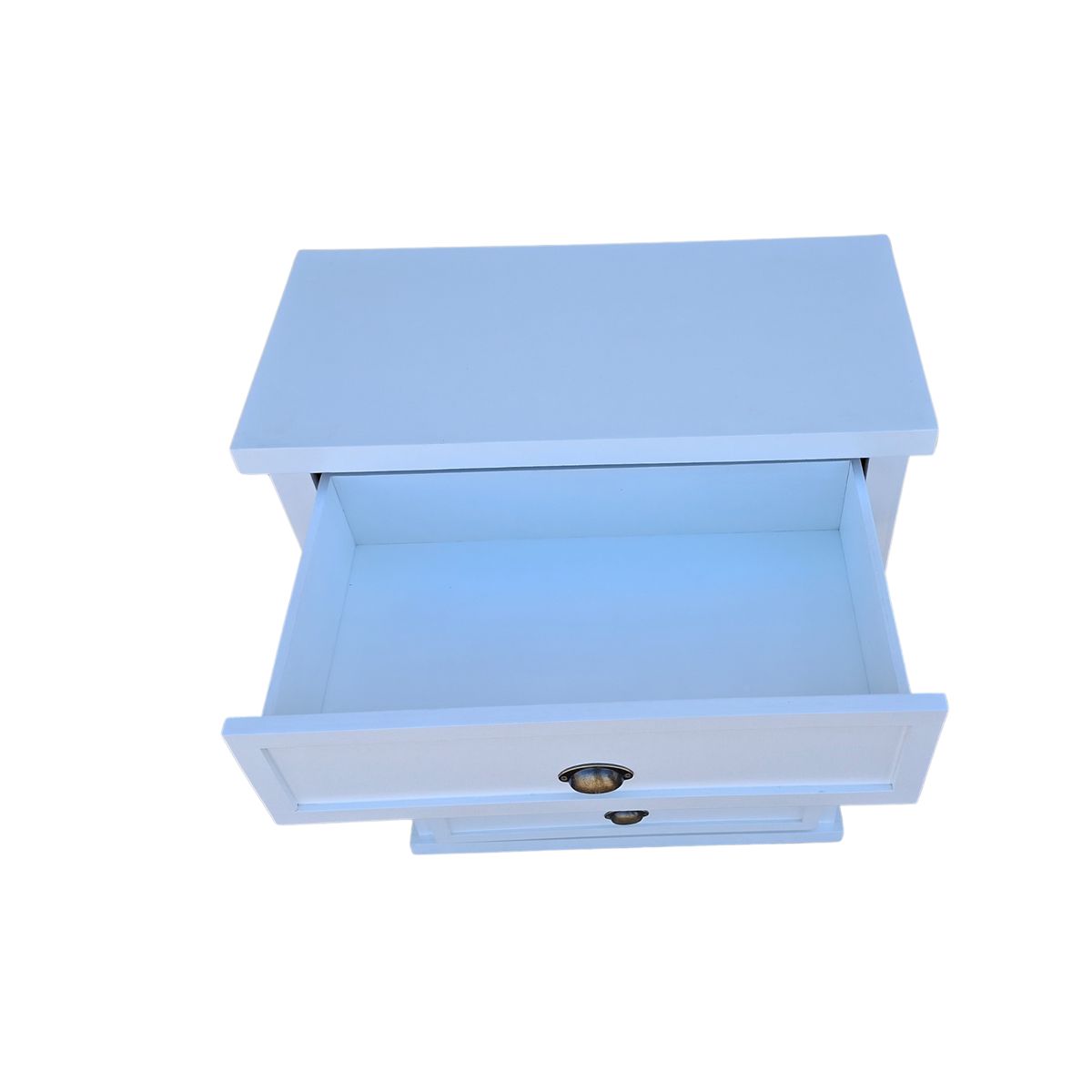 CASAHOGGAR - Comoda Rustica Crotona 5E Blanca