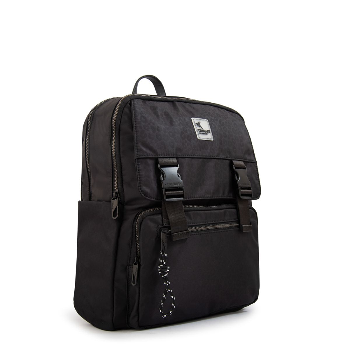 TRINUS - Mochila porta notebook college grande negro