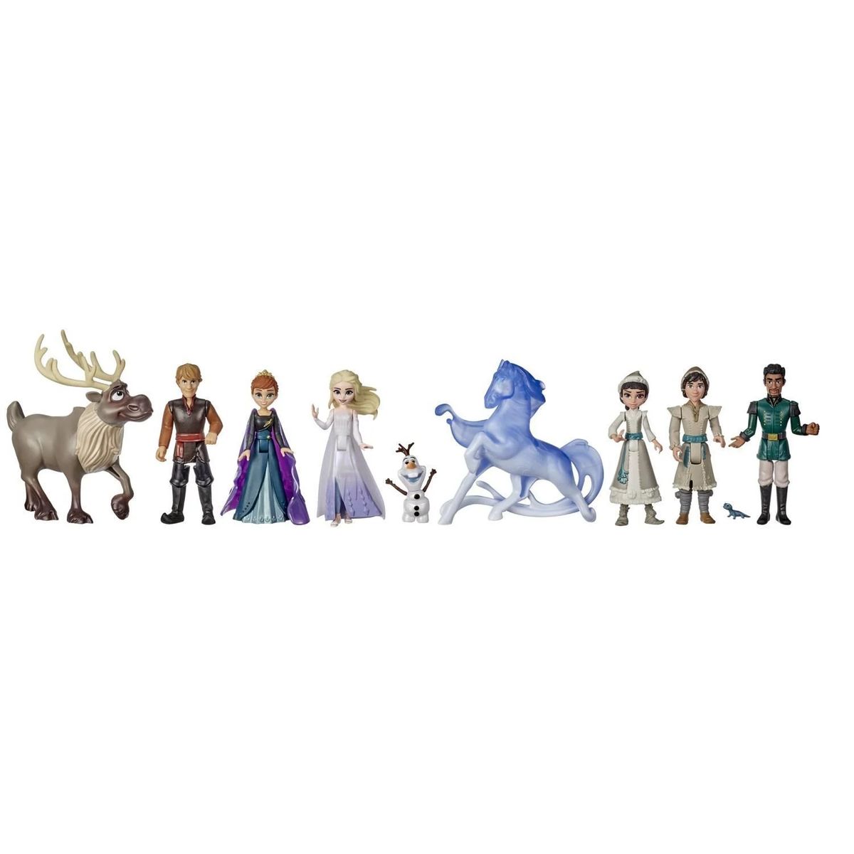 HASBRO - Frozen 2 Pack 10 Personajes Elsa Anna Olaff Caballo