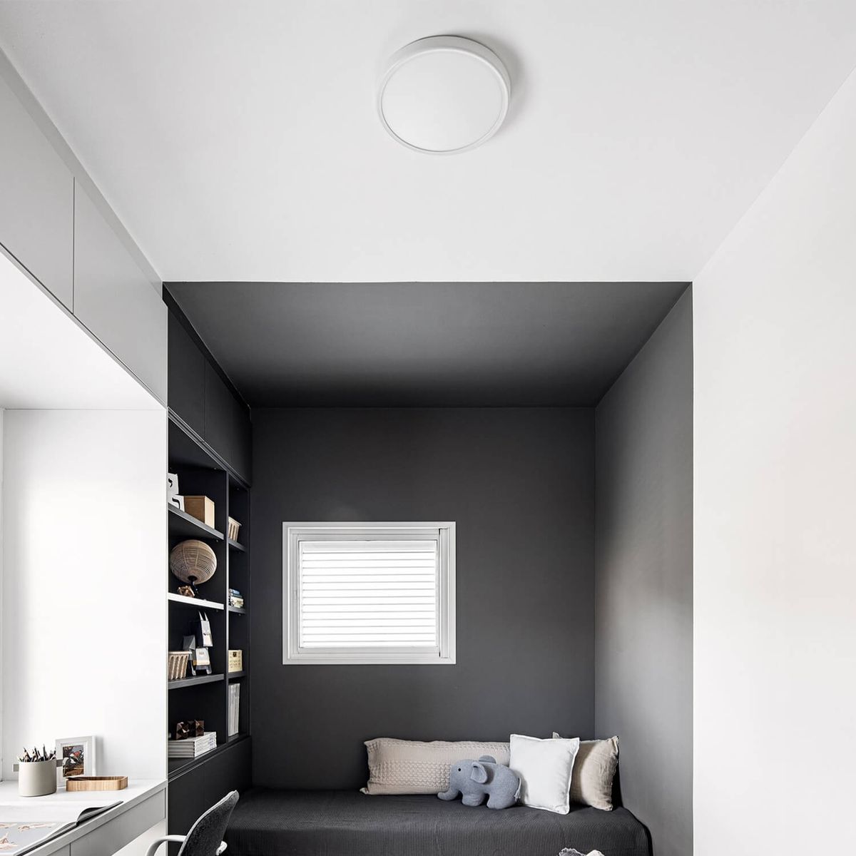 LED STUDIO - PLAFÓN SOBREPUESTO LED STUDIO REDONDO 24W LUZ CÁLIDA A FRÍA (CCT) Ø30x25CM