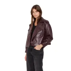 JACINTA TIENDA - Chaqueta Jess burdeo