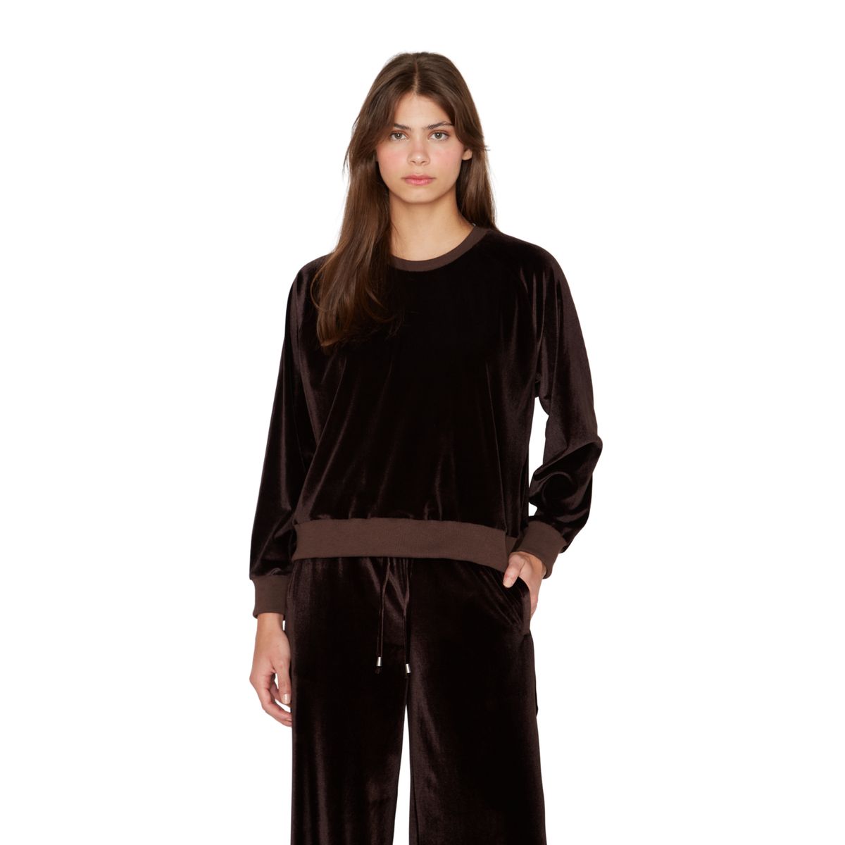 JACINTA TIENDA - Polerón Jackson café Jacinta Tienda