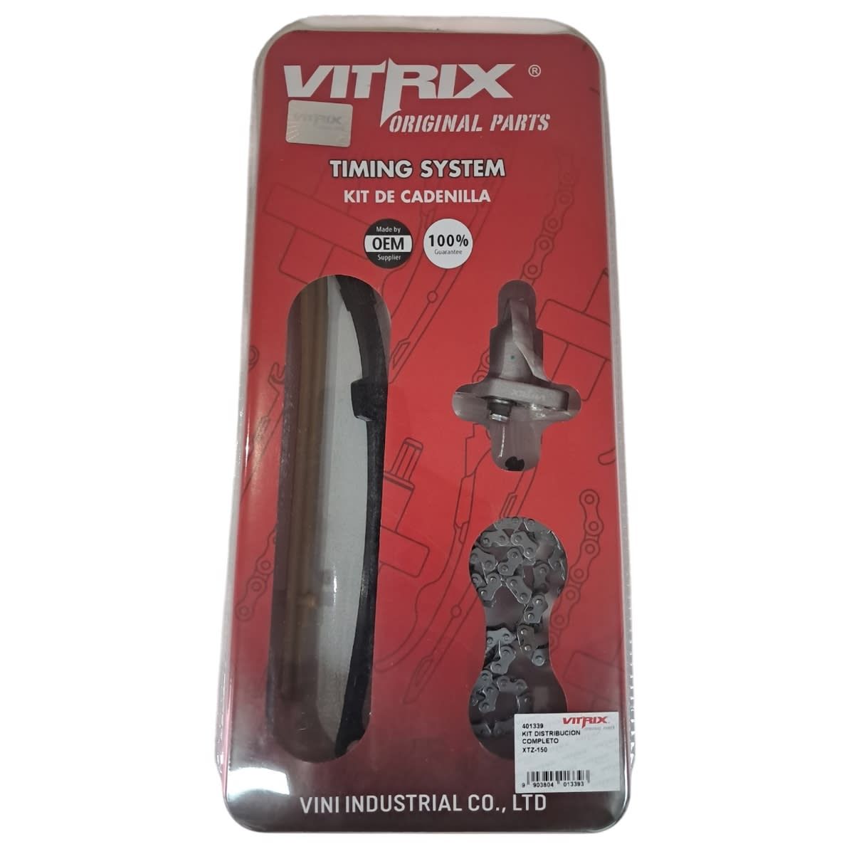 GENERICO - KIT DISTRIBUCION XTZ-150FZN-150FZ-16 VITRIX