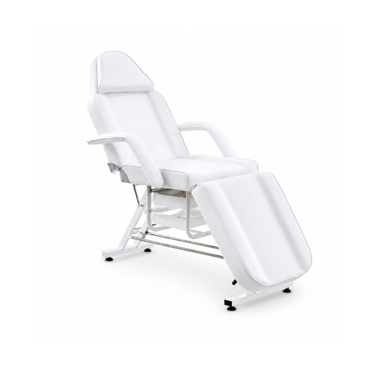 MAXCARE - Sillón Camilla Cosmetologica Manual Standar - Blanco