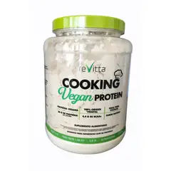 REVITTA WELLNESS - Proteina para cocinar Cooking Vegan Protein 43 porciones 1280g