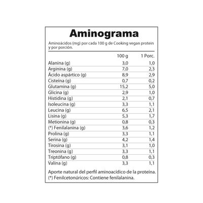 Imagen 2 del producto Proteina para cocinar Cooking Vegan Protein 43 porciones 1280g
