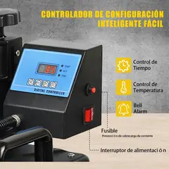 GENERICO - Estampadora 8 X 1 Sublimadora Sublimacion Transfer