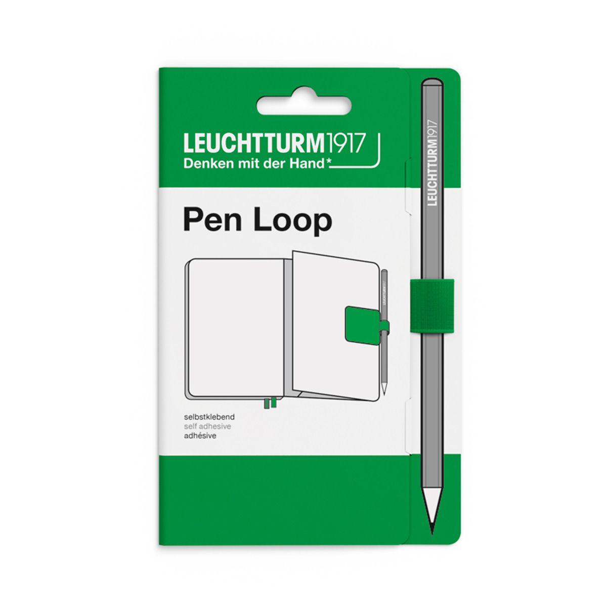 GENERICO - Soporte para Bolígrafos Leuchtturm 1917 Pen Loop Spring Leaf