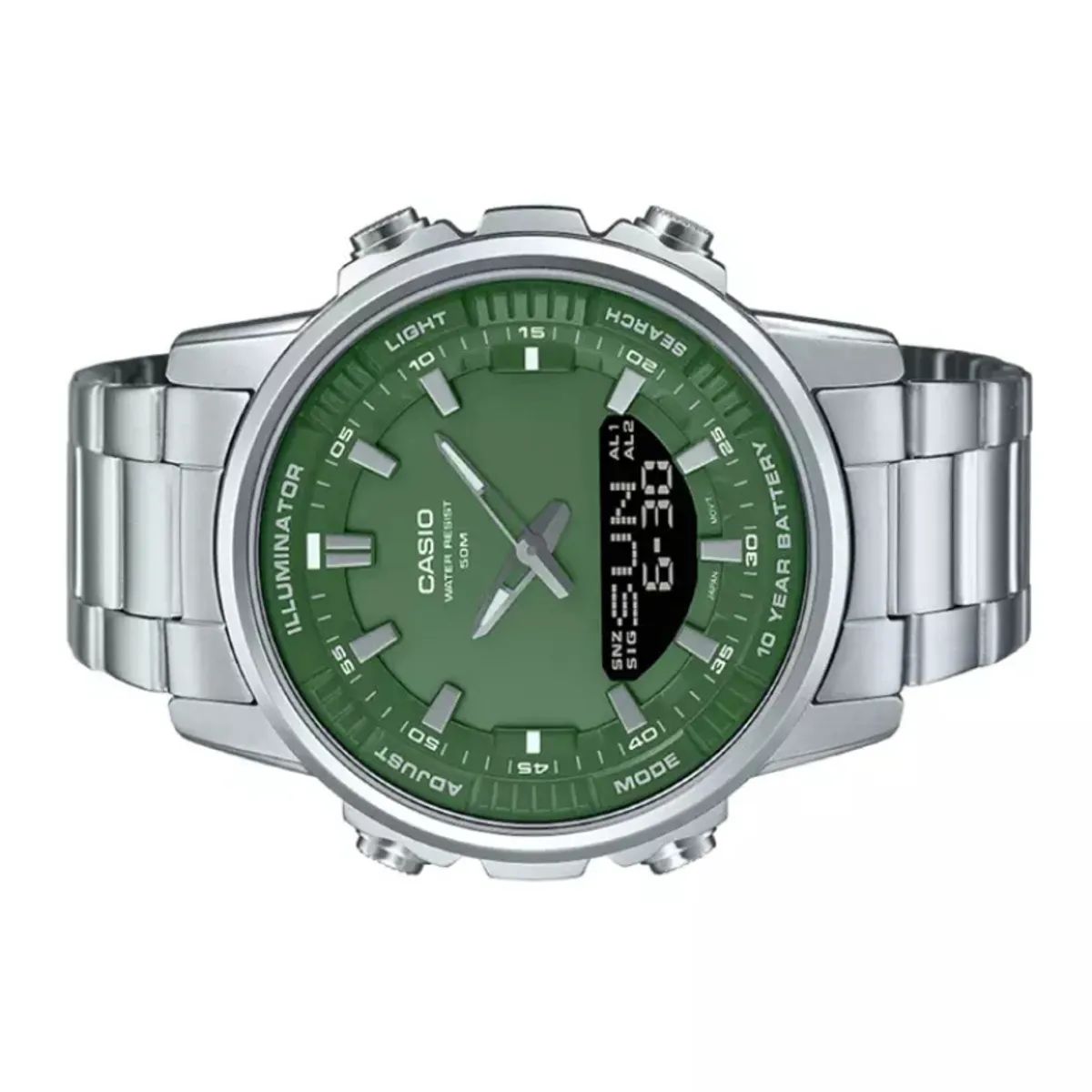 CASIO - Reloj Digital-Análogo Casio Hombre AMW-880D-3AVDF