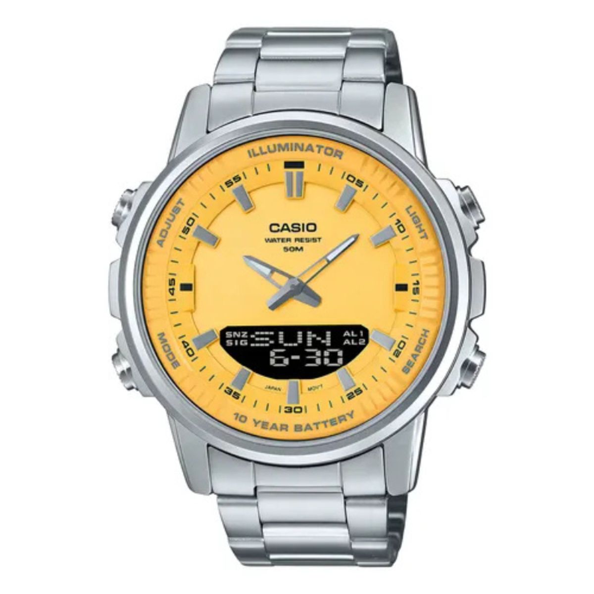 CASIO - Reloj Digital-Análogo Casio Hombre AMW-880D-9AVDF