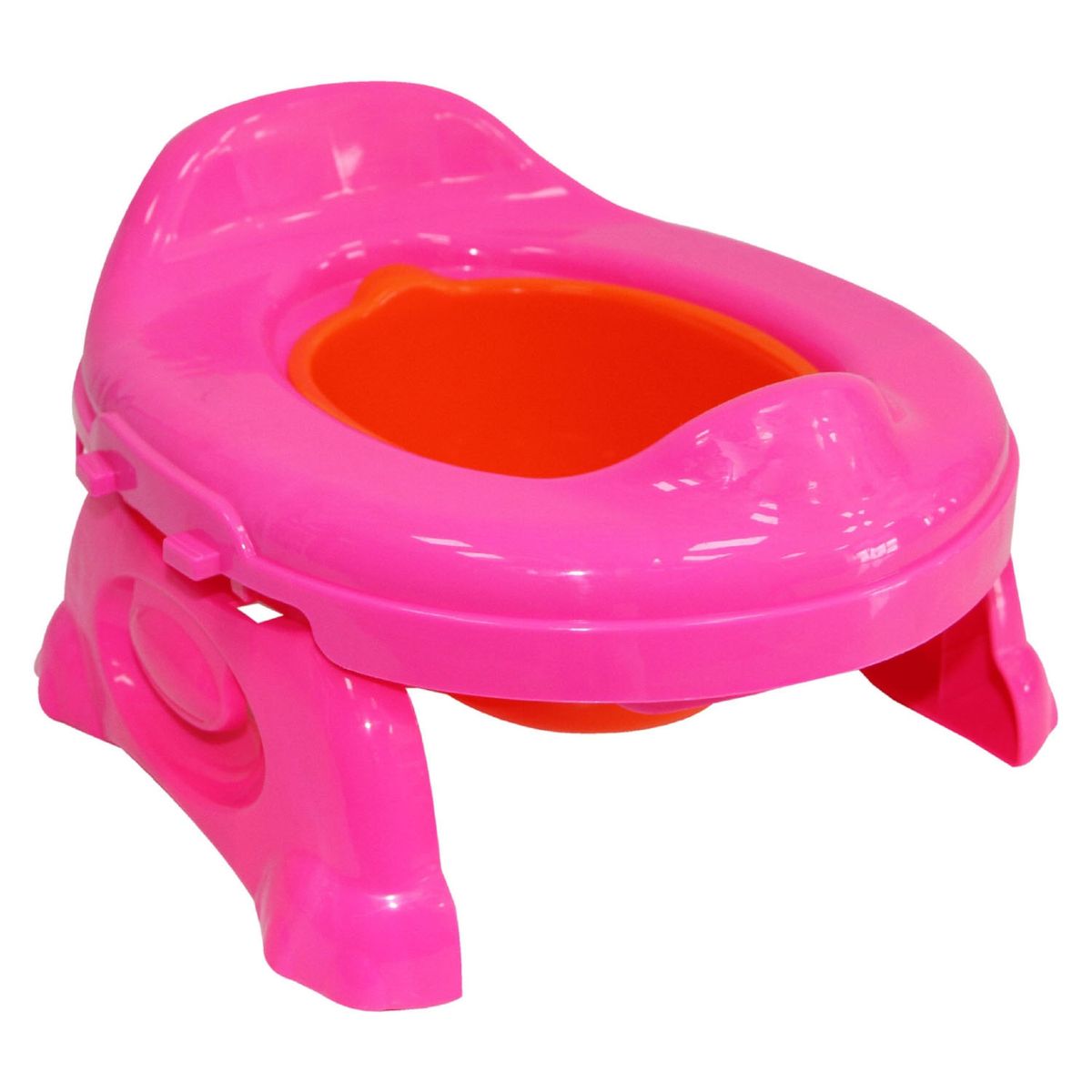 BEBEGLO - Baño de Entrenamiento Portátil Rosado Rs-750-2 Bebeglo