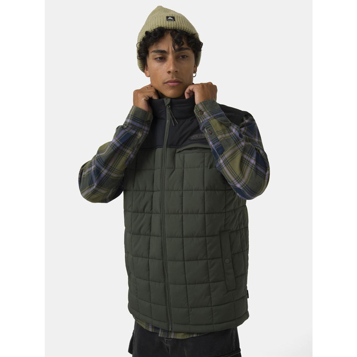 BURTON - Chaqueta Hombre Mid-Weight Down Verde BURTON