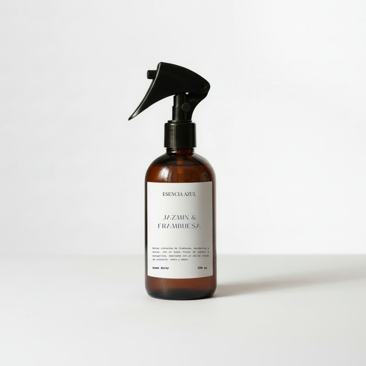 GENERICO - Home Spray Jazmín y Frambuesa ámbar 250 ml - Esencia Azul