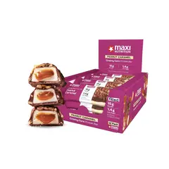 MAXI NUTRITION - Barra de proteina - Peanut Caramel 12 unidades