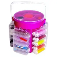 MOVI - Set de Costura 210 Piezas – Kit de Costura Portátil Multifuncional con Organizador