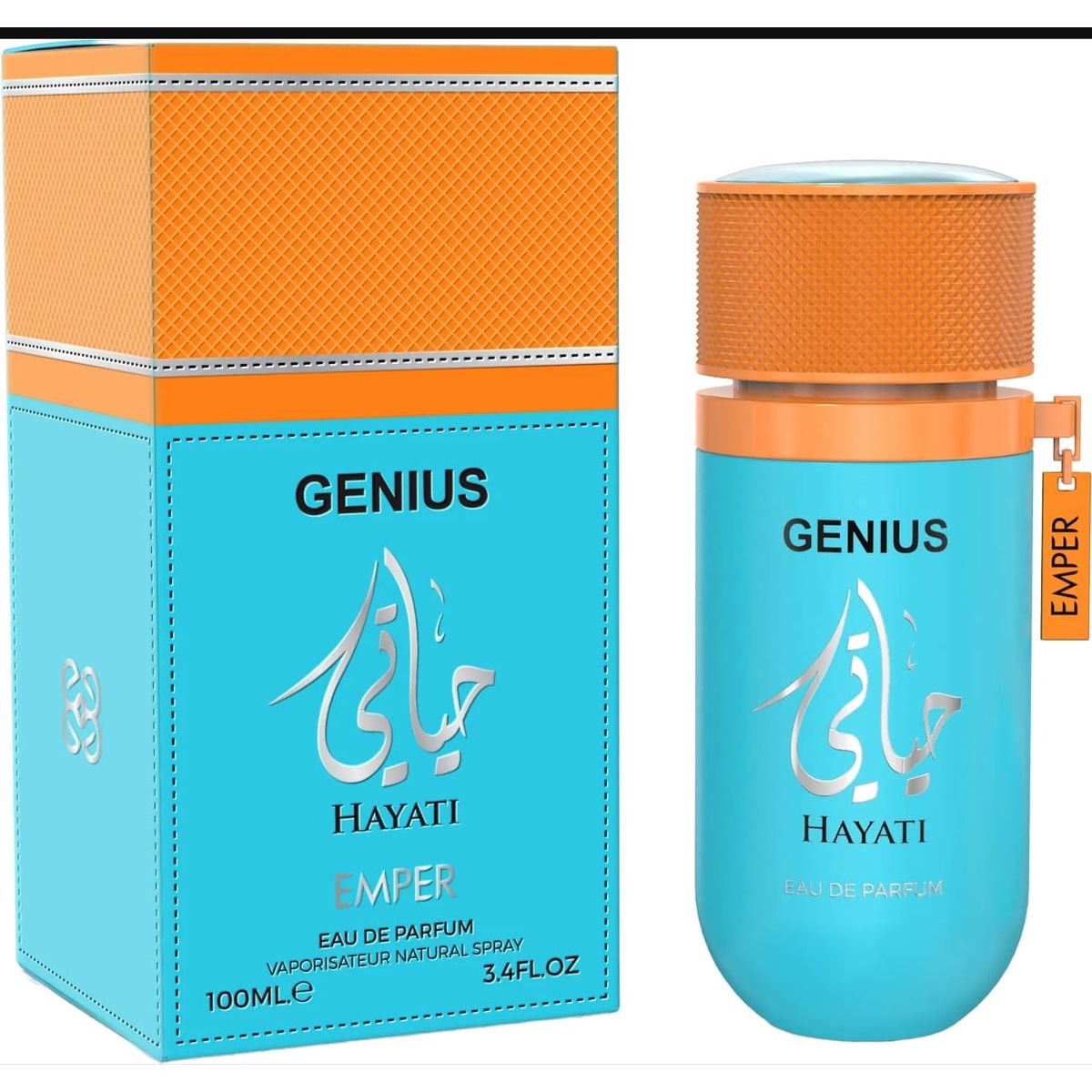 EMPER - PERFUME EMPER GENIUS HAYATI de 100ml para hombre  colonia fragancia