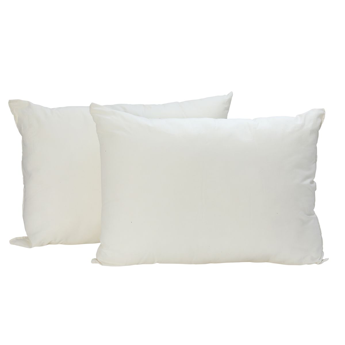 KEYHOME - Pack 2 Almohadas Color Beige Keyhome 50 x 70 cm