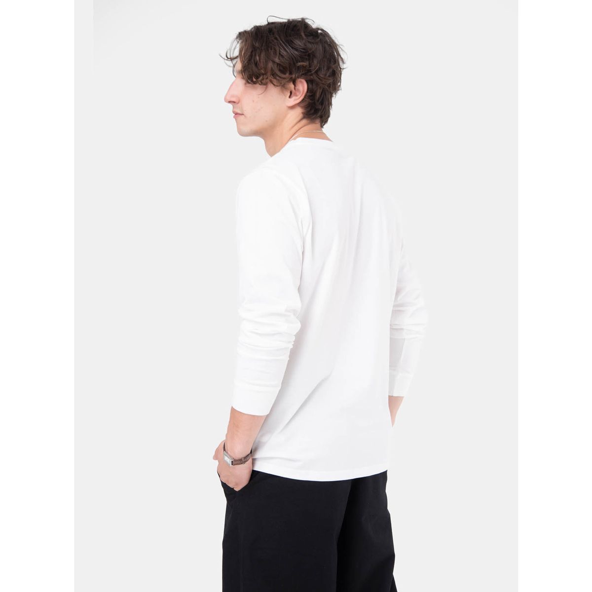 BURTON - Polera M/L Hombre Colfax Blanco BURTON