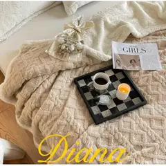 DIANA - FRAZADA TRENZADAS UNICOLOR NEGRO CON CHIPORRO TAMAÑO KING 210CM X 230CM