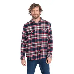 POTROS - CAMISA MANGA LARGA LEÑADORA CUADROS HOMBRE ASTURIAS