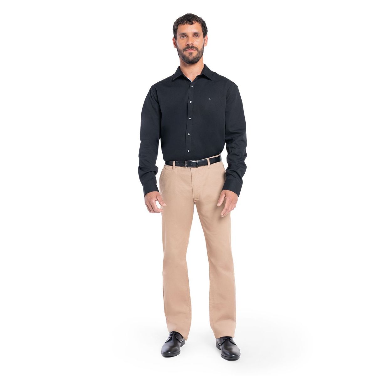 POTROS - CAMISA MANGA LARGA TEXTURA HOMBRE SANTILLANA
