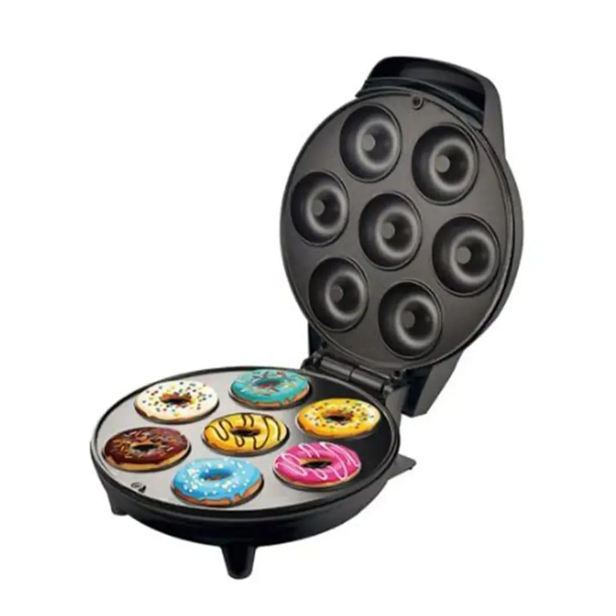 GENERICO - Máquina de mini donut Eléctrica Para Hacer 7 Mini Donas