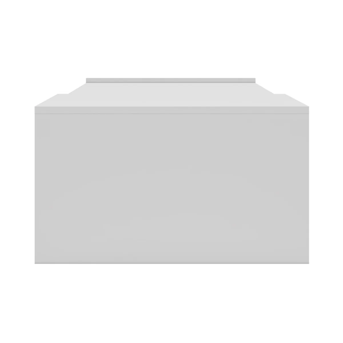 EXIT - Mesa de Centro Rectangular 90x54x31 cm Blanco Torino