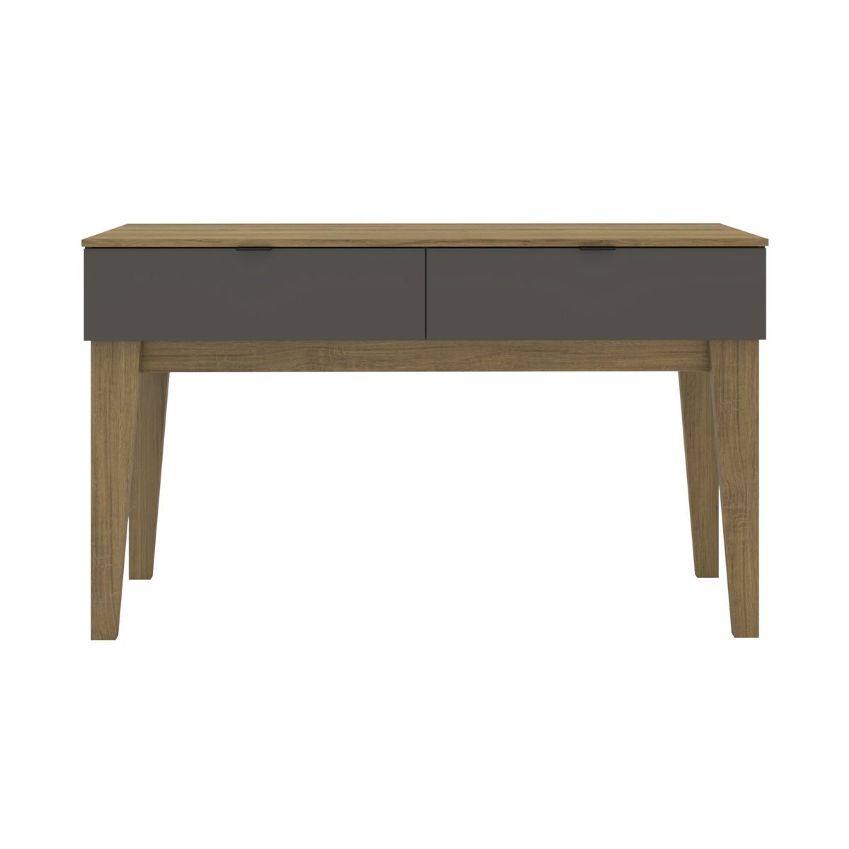 EXIT - Mesa de Arrimo Rectangular 136x39x81 cm Gris Udine