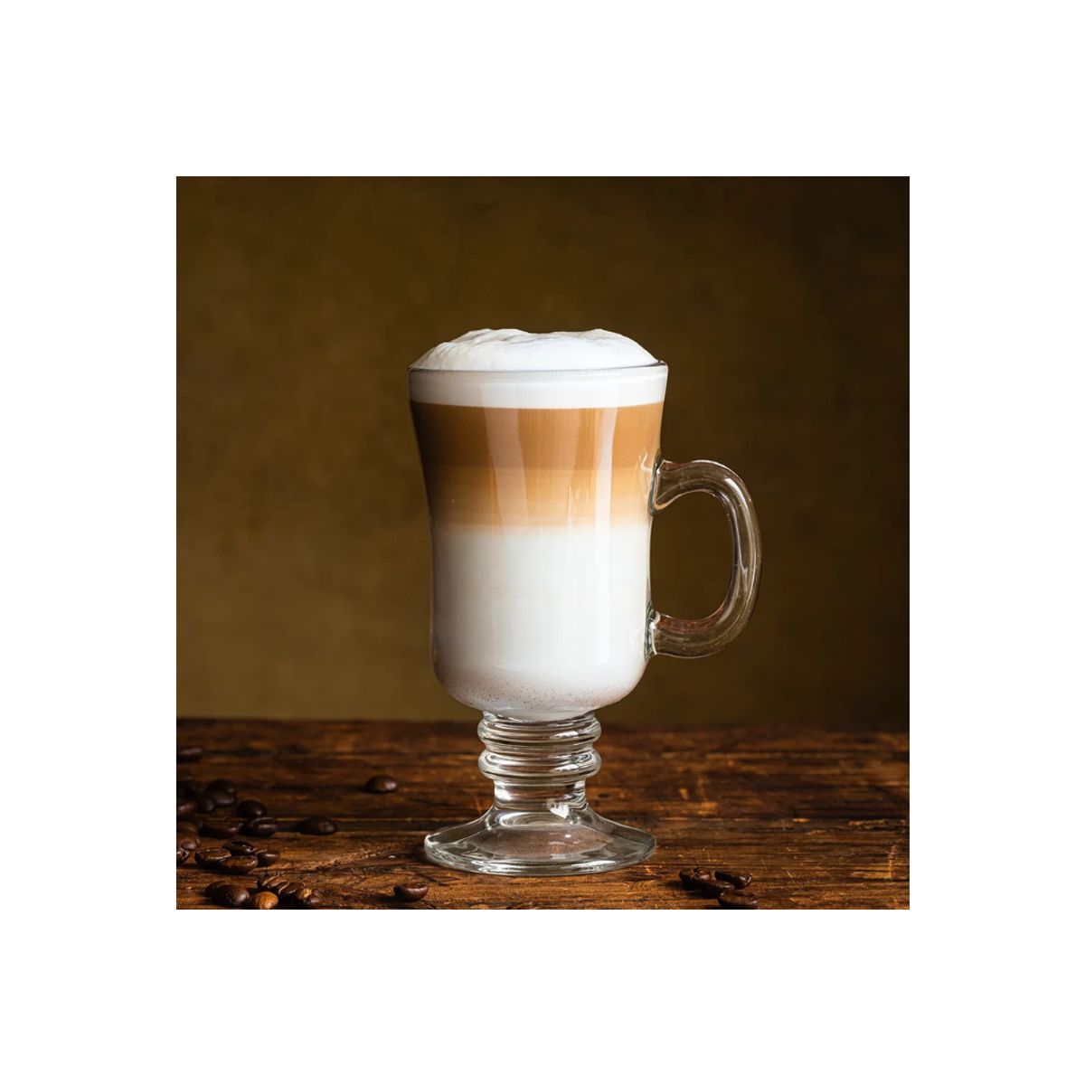 CRISTAR - Set 2 Tazas Capuccino Allegra Café 230 Ml