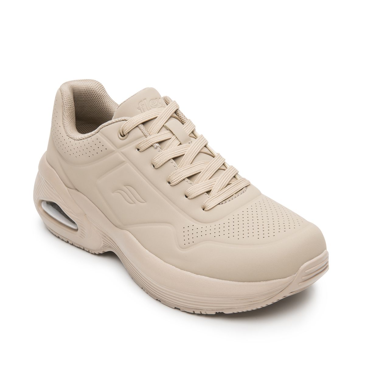FLEXI - Zapatilla Mujer Saluma 131501 Taupe Flexi