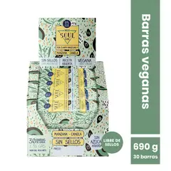 WILD FOODS - Barra de cereal Wild Soul bar - Manzana Canela 30 unidades